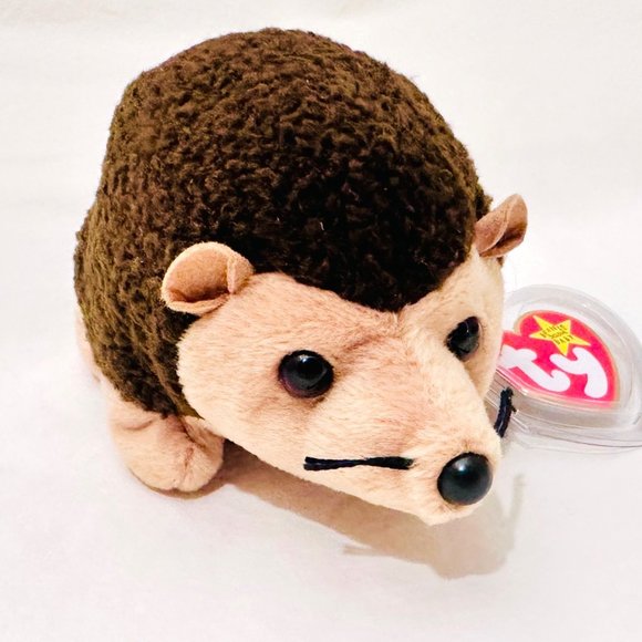 Ty PRICKLES Beanie Baby Hedgehog - Picture 6 of 12